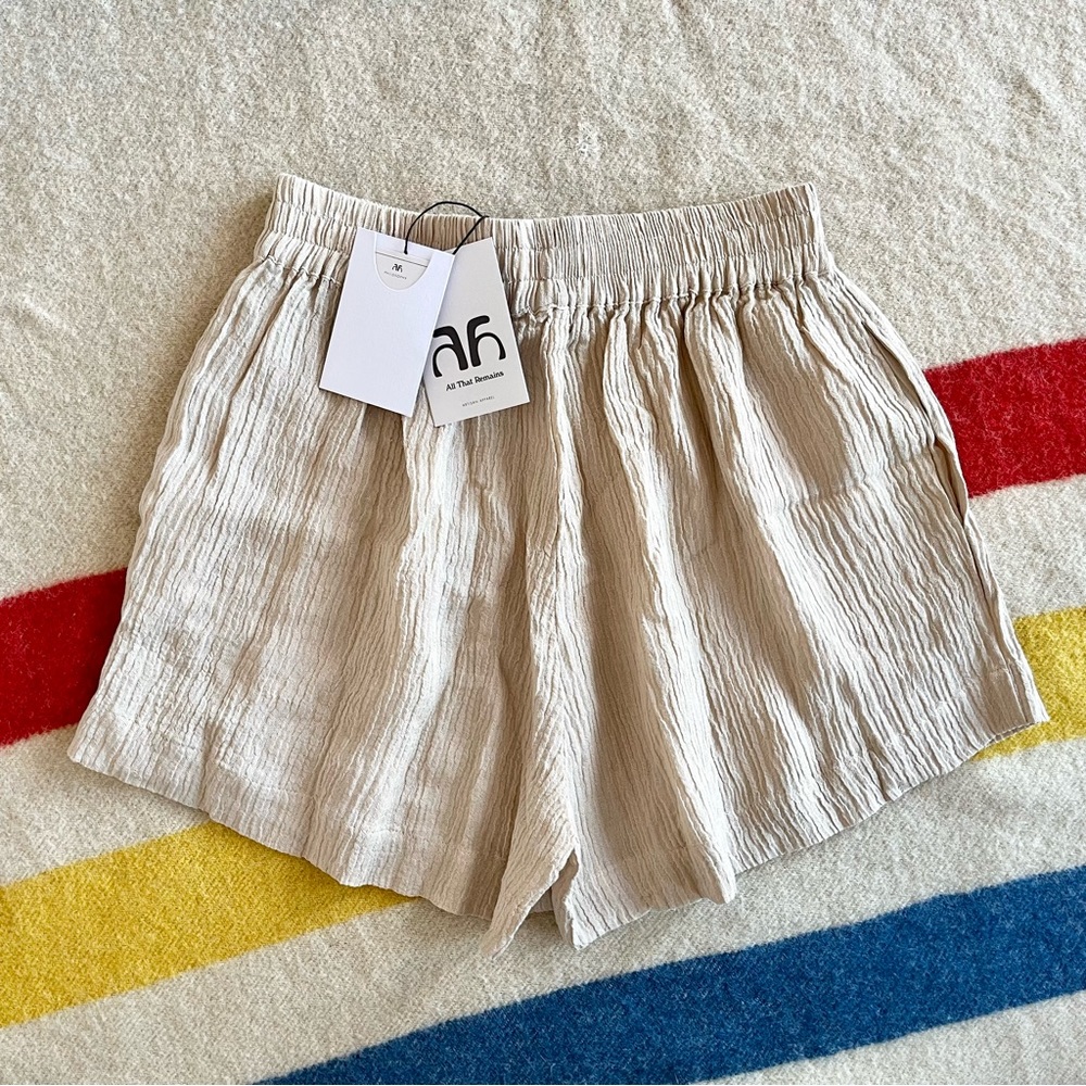 NWT All That Remains crinkle cotton Anna Shorts - Picture 6 of 6